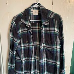 Flannels both size large